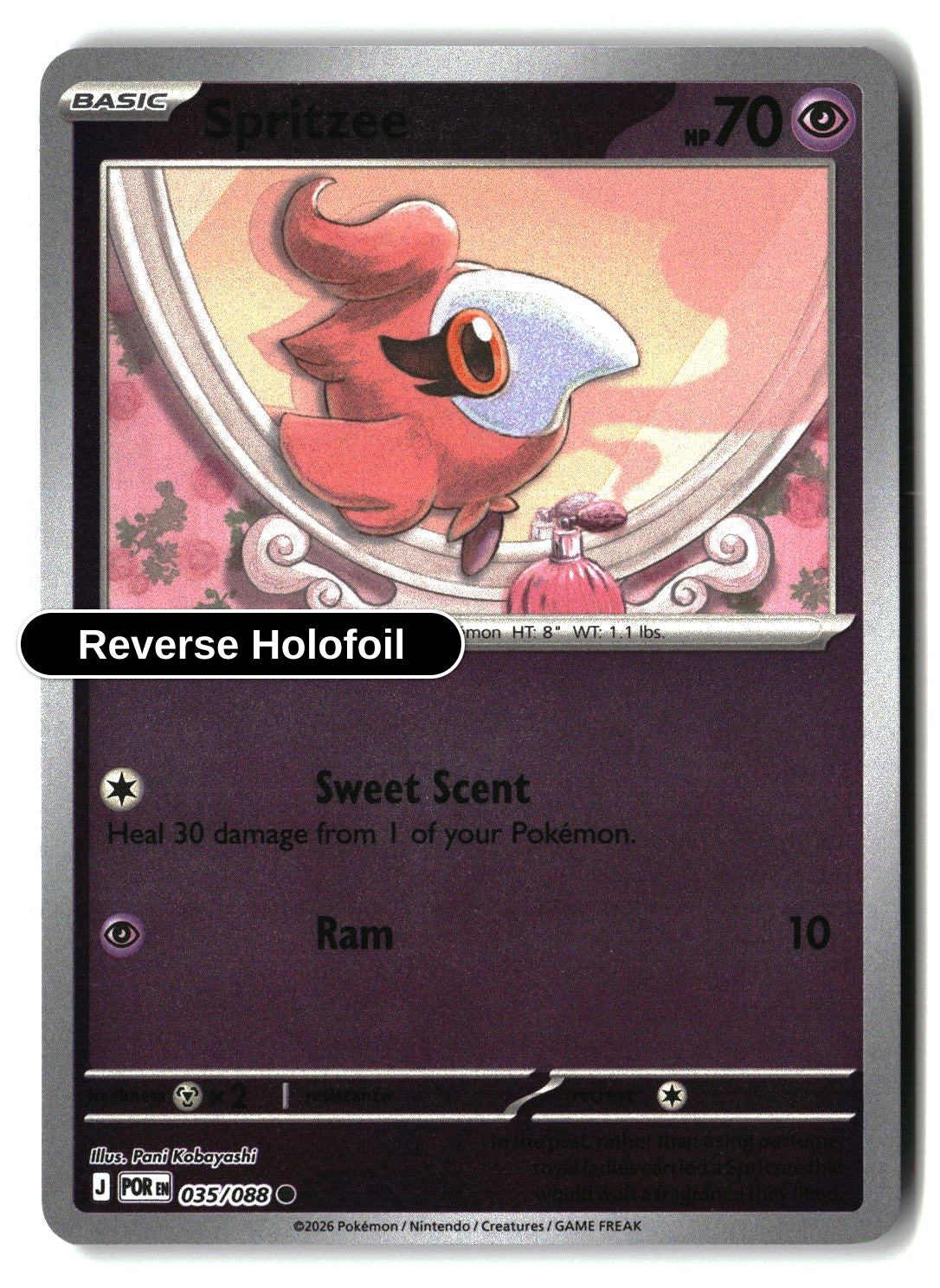 Spritzee - 035/088 - [POR - ME03: Perfect Order] - Reverse Holofoil