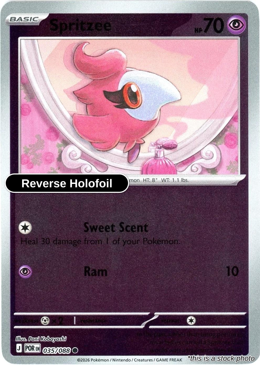 Spritzee - 035/088 - [POR - ME03: Perfect Order] - Reverse Holofoil