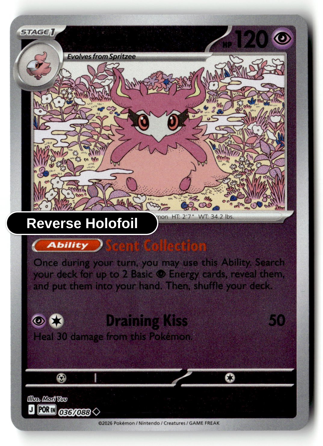 Aromatisse - 036/088 - [POR - ME03: Perfect Order] - Reverse Holofoil