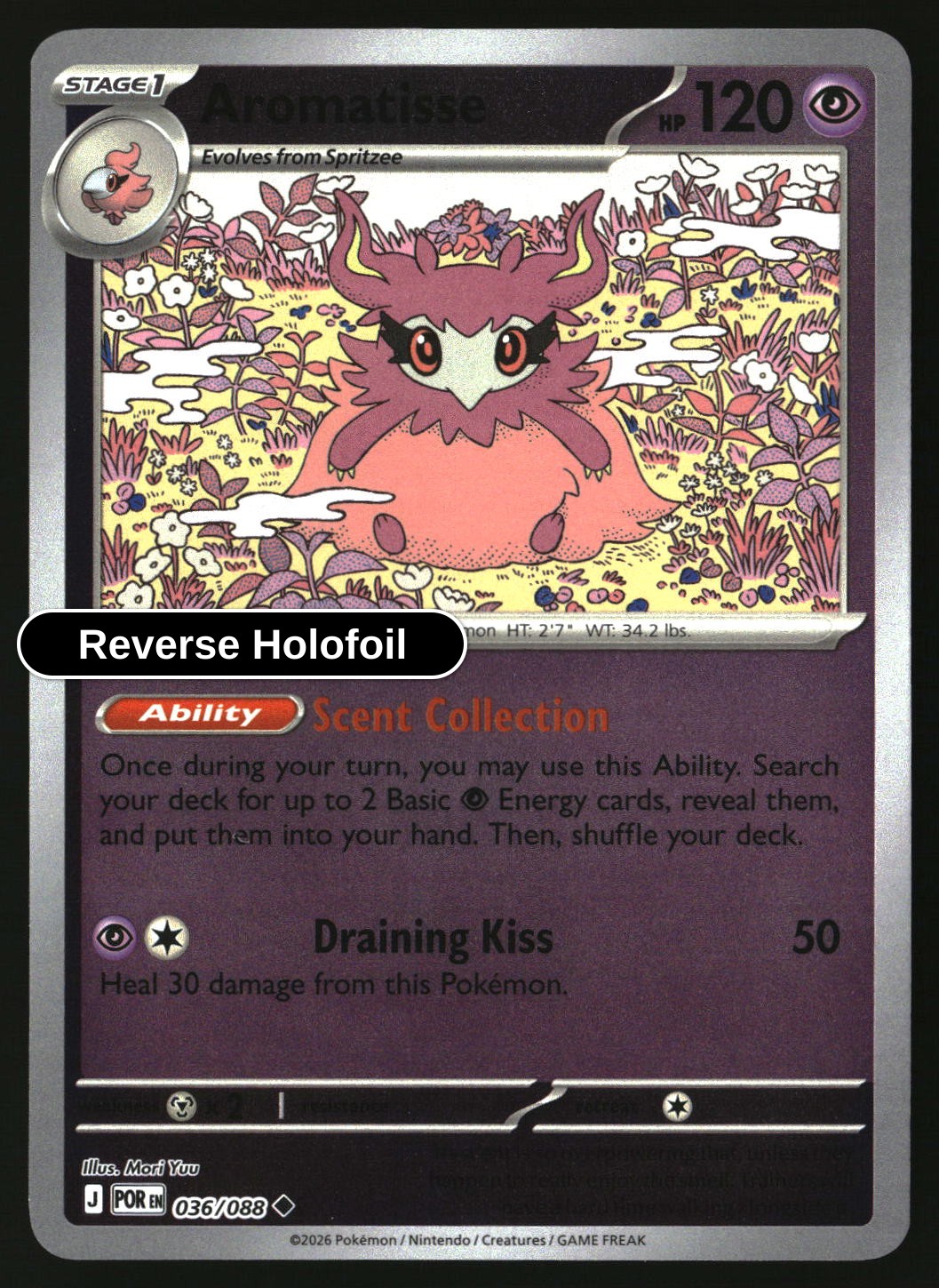 Aromatisse - 036/088 - [POR - ME03: Perfect Order] - Reverse Holofoil