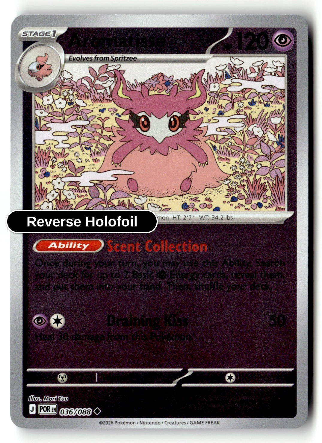 Aromatisse - 036/088 - [POR - ME03: Perfect Order] - Reverse Holofoil