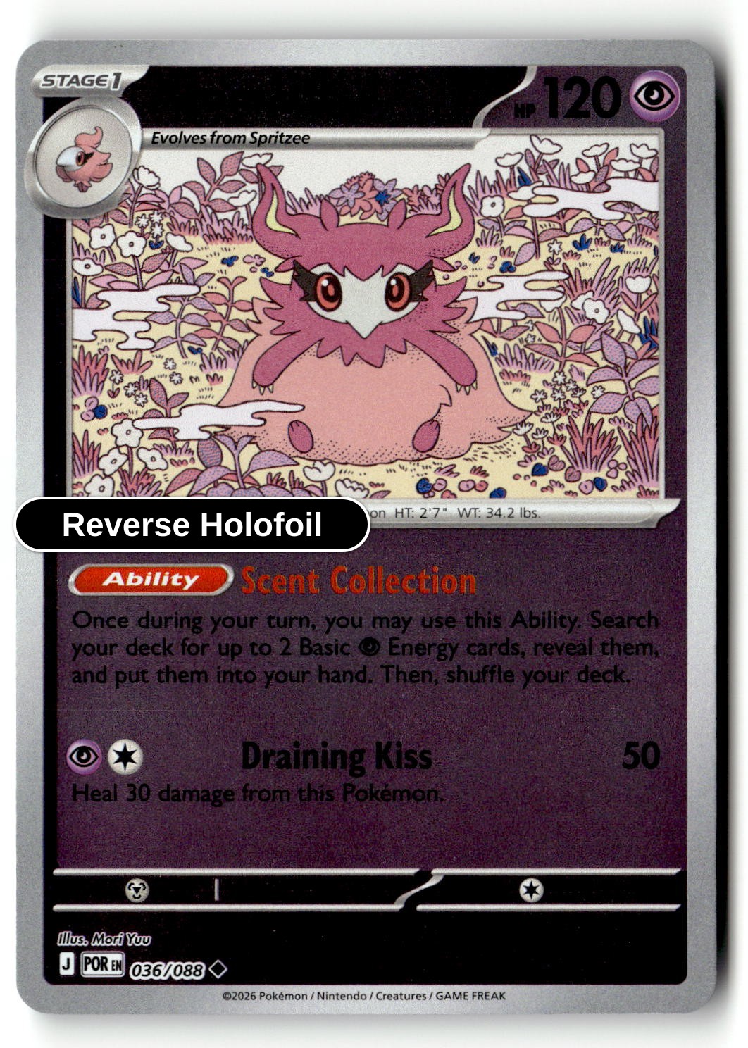 Aromatisse - 036/088 - [POR - ME03: Perfect Order] - Reverse Holofoil