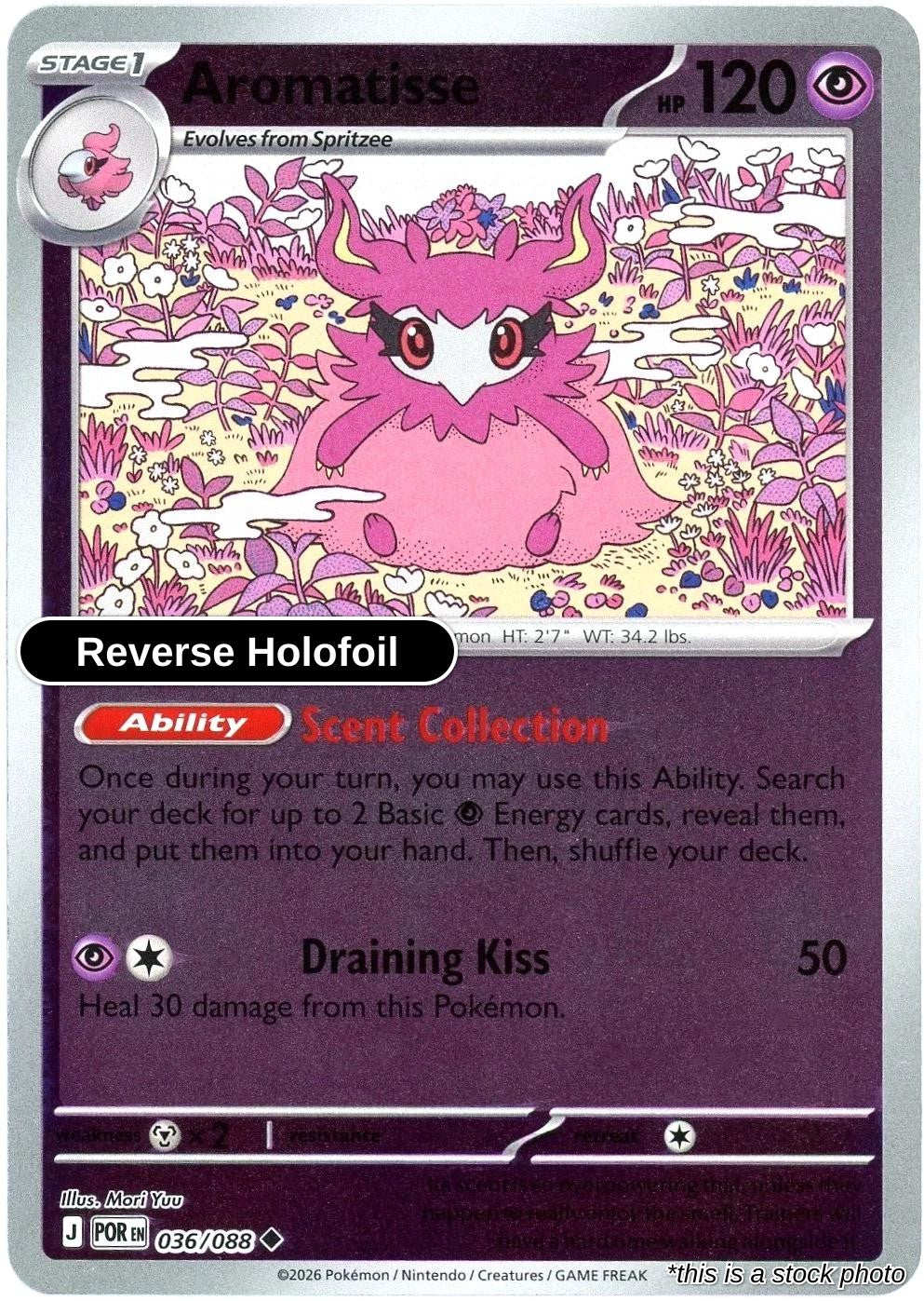 Aromatisse - 036/088 - [POR - ME03: Perfect Order] - Reverse Holofoil