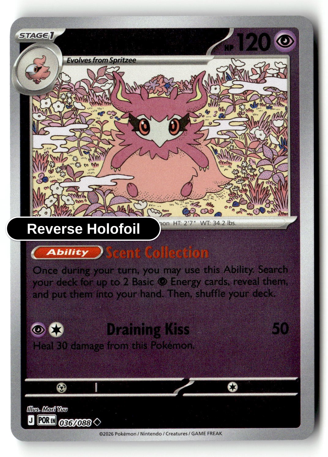 Aromatisse - 036/088 - [POR - ME03: Perfect Order] - Reverse Holofoil