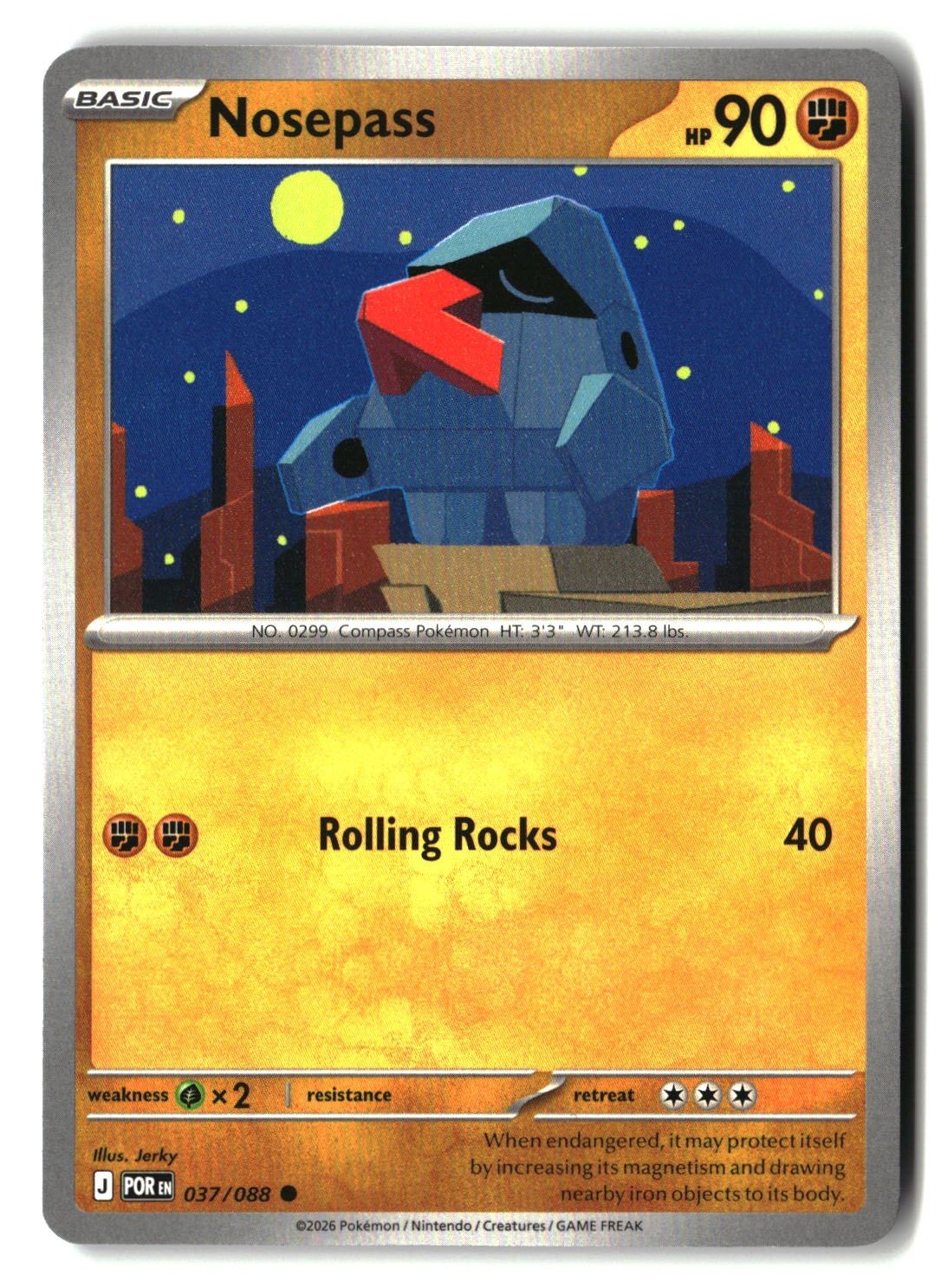Nosepass - 037/088 - [POR - ME03: Perfect Order]