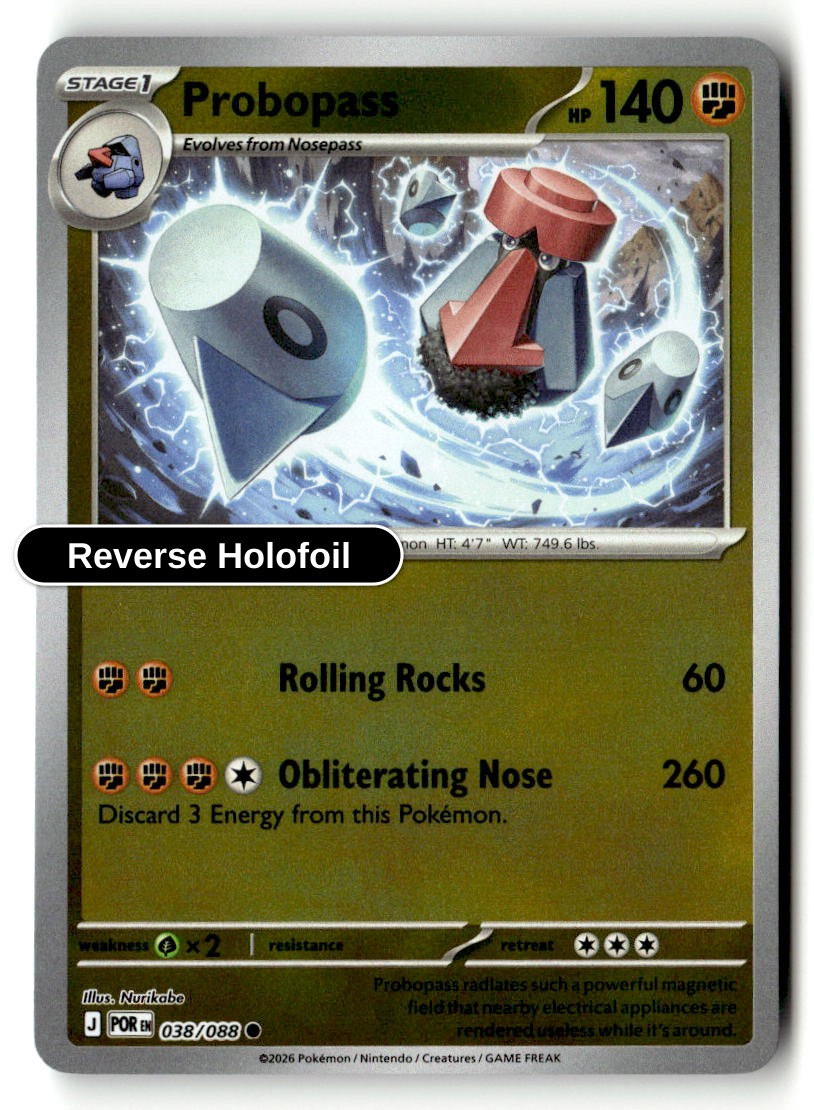 Probopass - 038/088 - [POR - ME03: Perfect Order] - Reverse Holofoil