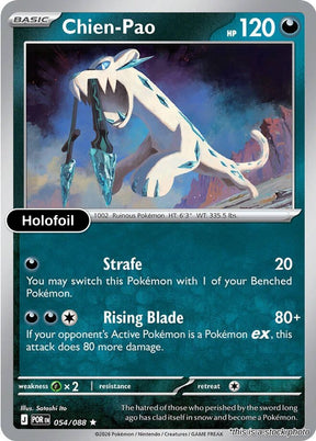 Chien-Pao - 054/088 - [POR - ME03: Perfect Order] - Holofoil