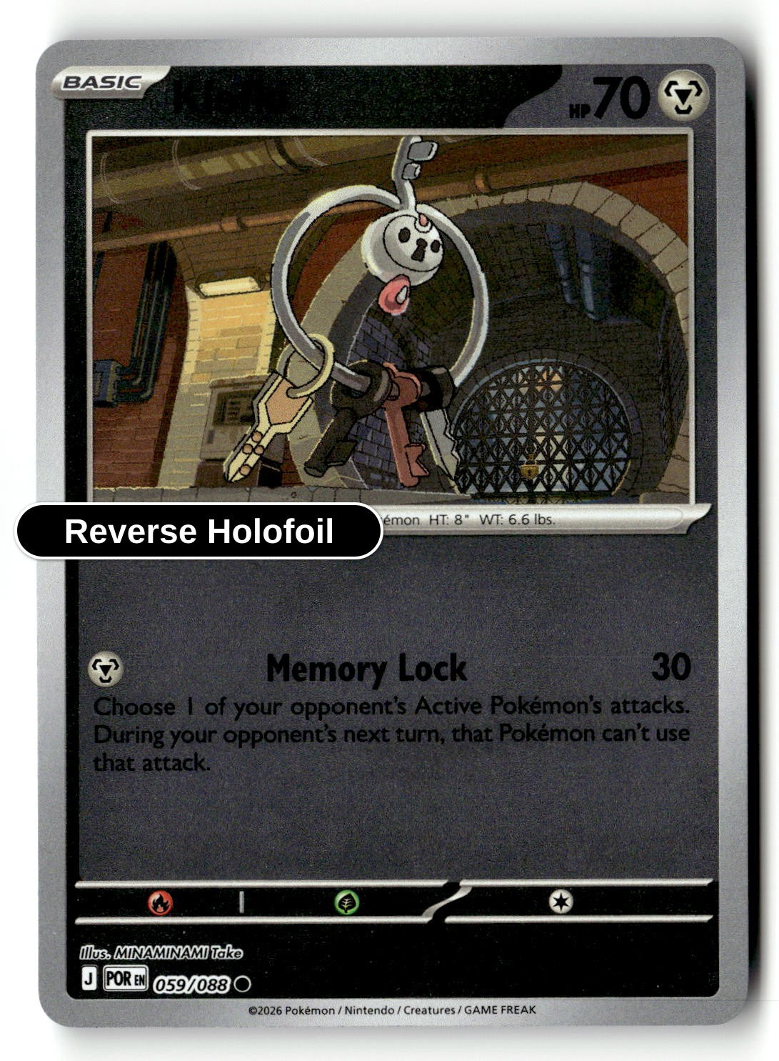 Klefki - 059/088 - [POR - ME03: Perfect Order] - Reverse Holofoil