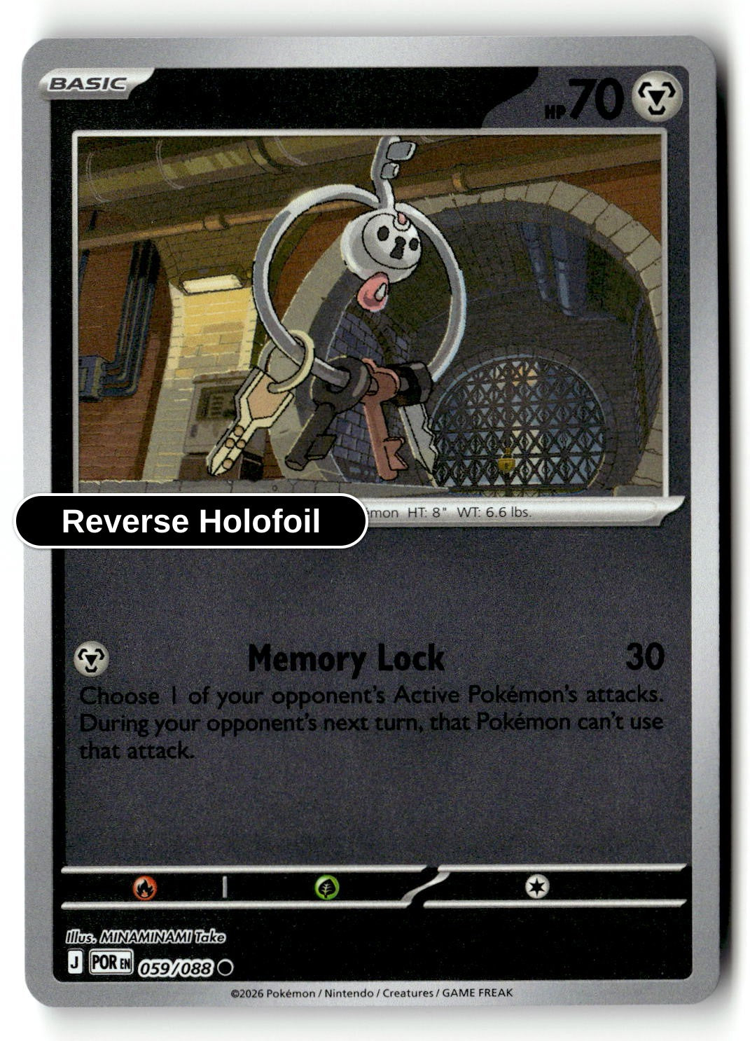 Klefki - 059/088 - [POR - ME03: Perfect Order] - Reverse Holofoil