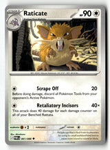 Raticate - 061/088 - [POR - ME03: Perfect Order]