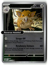 Raticate - 061/088 - [POR - ME03: Perfect Order] - Reverse Holofoil