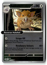 Raticate - 061/088 - [POR - ME03: Perfect Order] - Reverse Holofoil