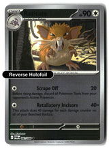 Raticate - 061/088 - [POR - ME03: Perfect Order] - Reverse Holofoil