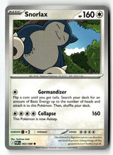 Snorlax - 063/088 - [POR - ME03: Perfect Order]