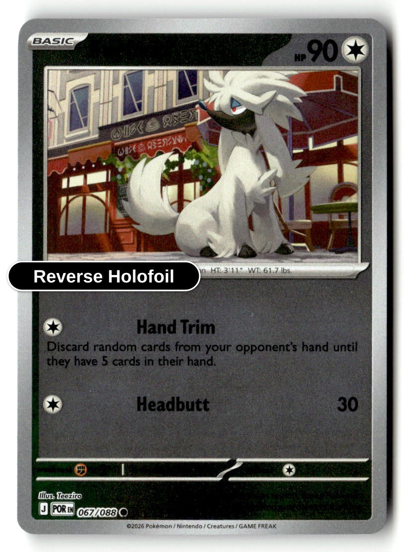 Furfrou - 067/088 - [POR - ME03: Perfect Order] - Reverse Holofoil