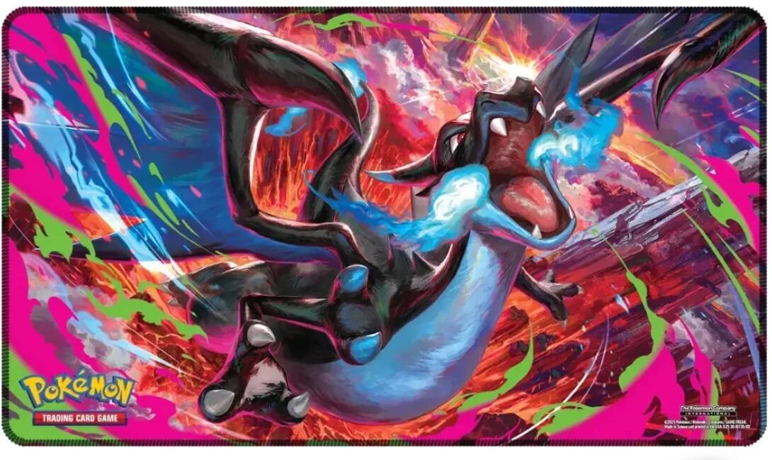 Pokemon TCG: Charizard X Ex Mega Ultra Premium Collection - Premium Playmat