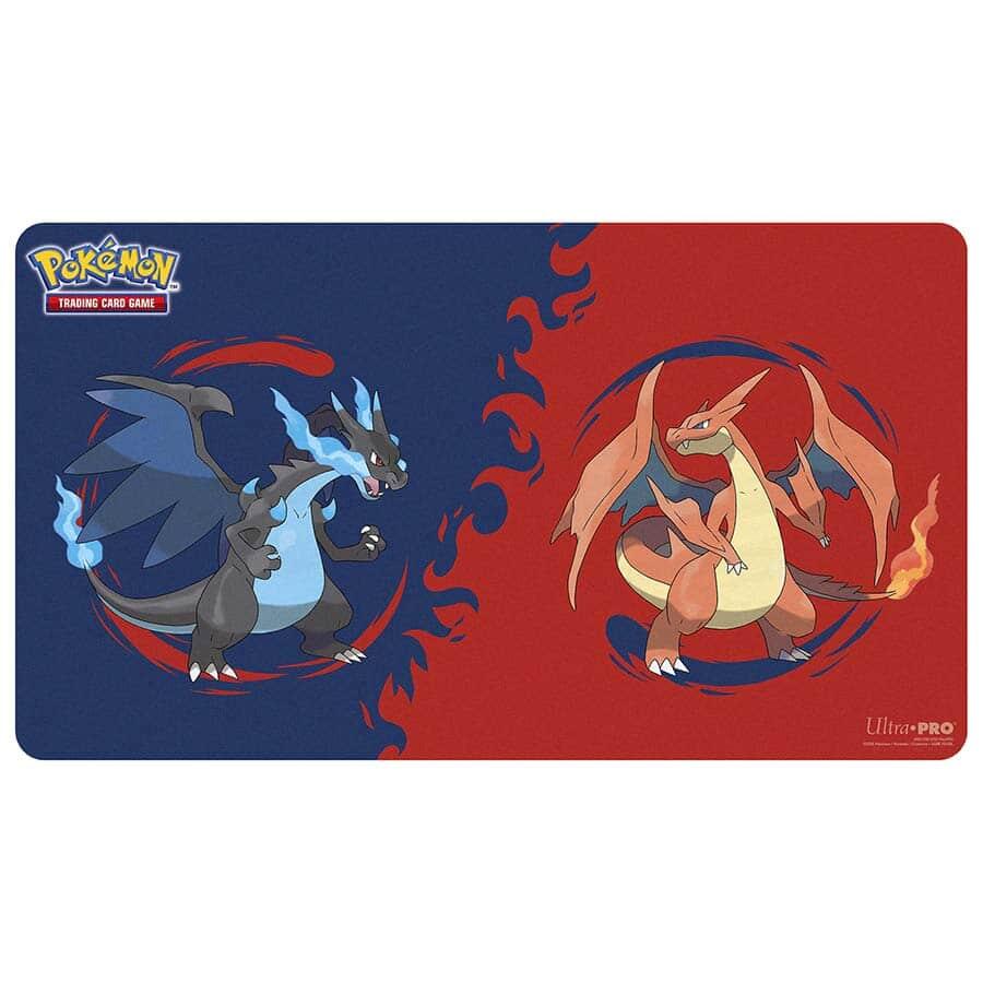 Pokemon Playmat - Mega Charizard X and Y