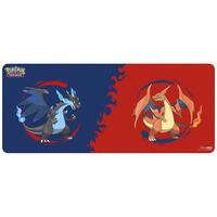 Pokemon 6ft Table Playmat - Mega Charizard X and Y
