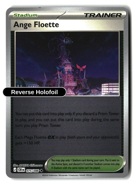Ange Floette - 075/086 - [CRI - ME04: Chaos Rising] - Reverse Holofoil