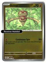 Baltoy - 046/086 - [CRI - ME04: Chaos Rising] - Reverse Holofoil
