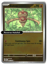 Baltoy - 046/086 - [CRI - ME04: Chaos Rising] - Reverse Holofoil