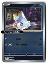 Bergmite - 023/086 - [CRI - ME04: Chaos Rising] - Reverse Holofoil