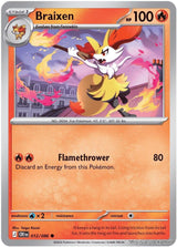 Braixen - 012/086 - [CRI - ME04: Chaos Rising]