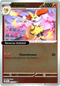 Braixen - 012/086 - [CRI - ME04: Chaos Rising] - Reverse Holofoil