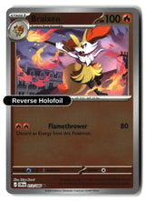 Braixen - 012/086 - [CRI - ME04: Chaos Rising] - Reverse Holofoil