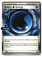 Bubbly W Energy - 084/086 - [CRI - ME04: Chaos Rising] - Holofoil