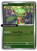 Carnivine - 004/086 - [CRI - ME04: Chaos Rising] - Reverse Holofoil