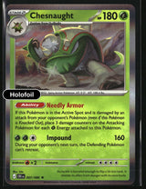 Chesnaught - 007/086 - [CRI - ME04: Chaos Rising] - Holofoil