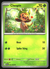 Chespin - 005/086 - [CRI - ME04: Chaos Rising]
