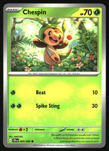 Chespin - 005/086 - [CRI - ME04: Chaos Rising]