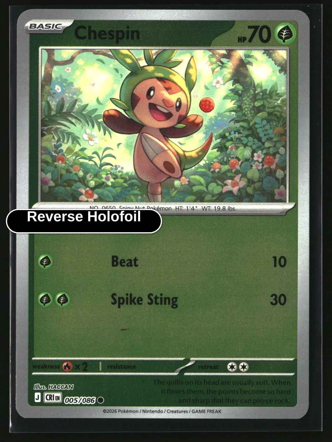 Chespin - 005/086