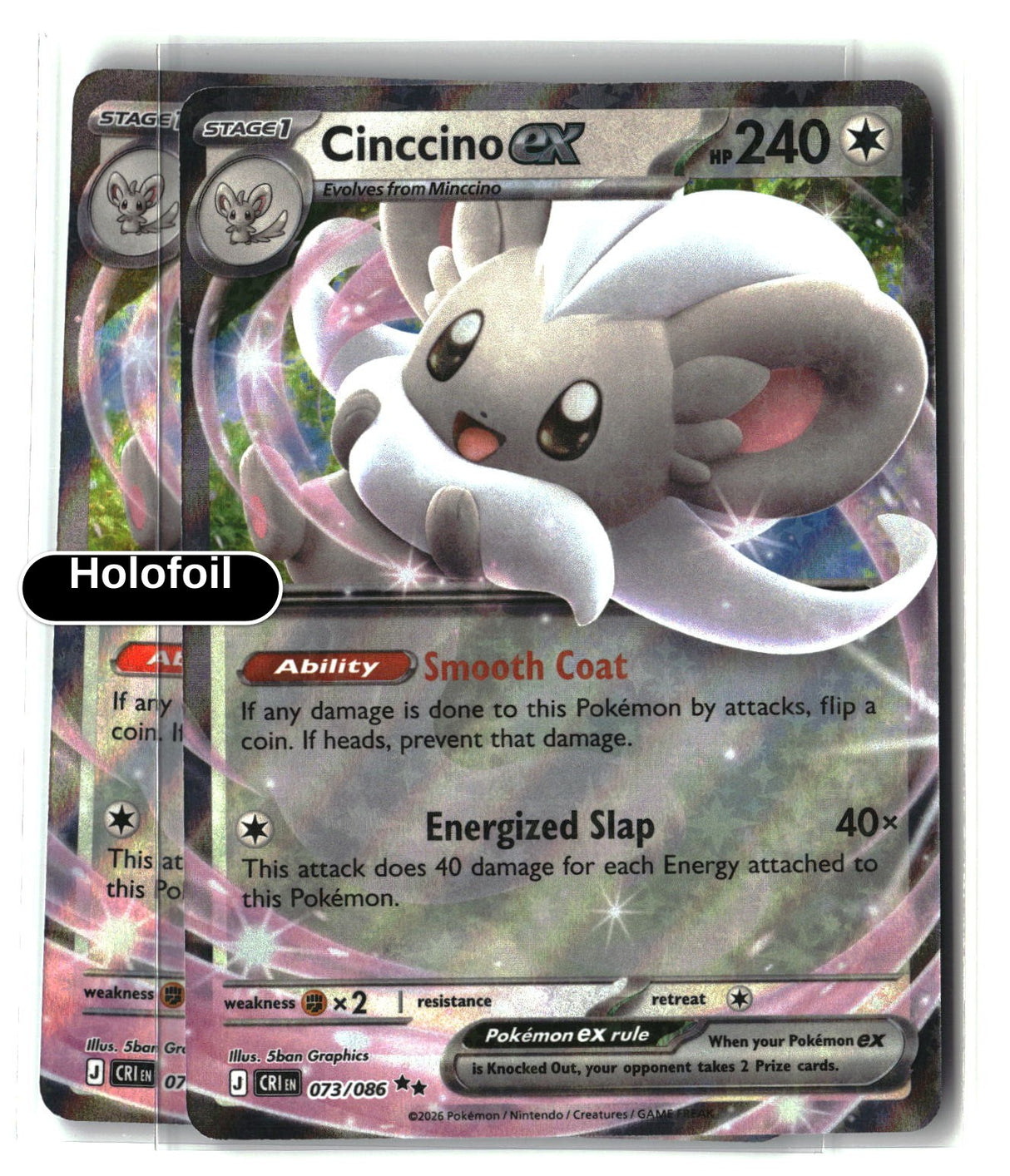 Cinccino ex - 073/086