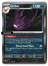 Crobat - 051/086 - [CRI - ME04: Chaos Rising] - Holofoil