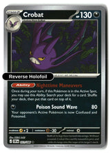 Crobat - 051/086 - [CRI - ME04: Chaos Rising] - Reverse Holofoil
