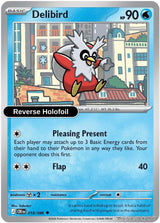Delibird - 018/086 - [CRI - ME04: Chaos Rising] - Reverse Holofoil