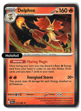 Delphox - 013/086 - [CRI - ME04: Chaos Rising] - Holofoil