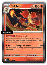 Delphox - 013/086 - [CRI - ME04: Chaos Rising] - Holofoil