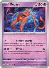 Deoxys - 031/086 - [CRI - ME04: Chaos Rising]