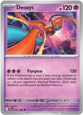 Deoxys - 032/086 - [CRI - ME04: Chaos Rising]