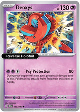 Deoxys - 033/086 - [CRI - ME04: Chaos Rising] - Reverse Holofoil