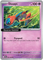 Deoxys - 034/086 - [CRI - ME04: Chaos Rising] - Reverse Holofoil