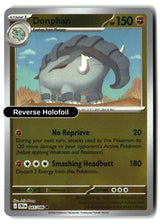 Donphan - 045/086 - [CRI - ME04: Chaos Rising] - Reverse Holofoil