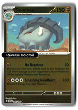 Donphan - 045/086 - [CRI - ME04: Chaos Rising] - Reverse Holofoil