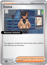 Emma - 077/086 - [CRI - ME04: Chaos Rising] - Reverse Holofoil