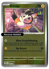 Emolga - 030/086 - [CRI - ME04: Chaos Rising] - Reverse Holofoil