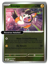 Emolga - 030/086 - [CRI - ME04: Chaos Rising] - Reverse Holofoil